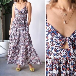 XiRENA Lolita Dress in Amalfi Blue